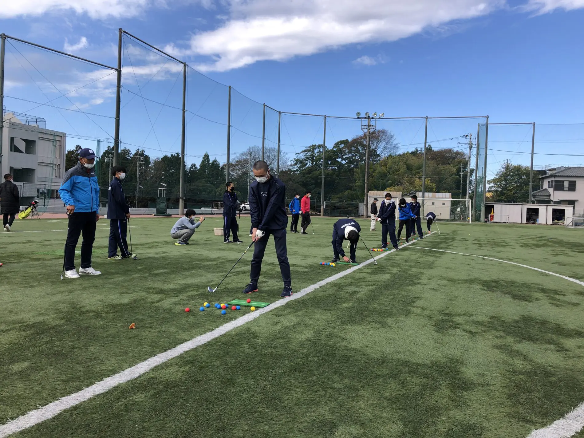 2年スポーツ探究科 野外実習 スポーツ 富士市立高等学校