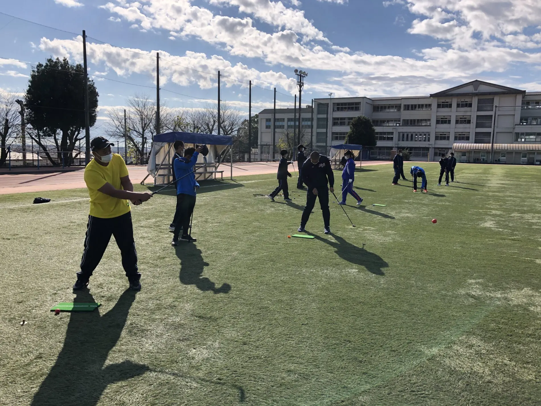 2年スポーツ探究科 野外実習 スポーツ 富士市立高等学校