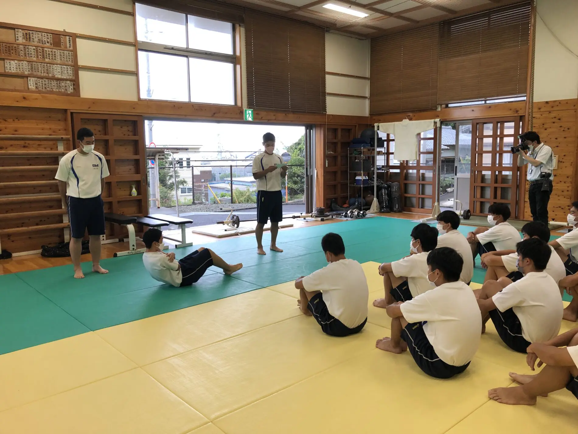3年スポーツ探究科 新体力テスト運営（動画あり） - 富士市立