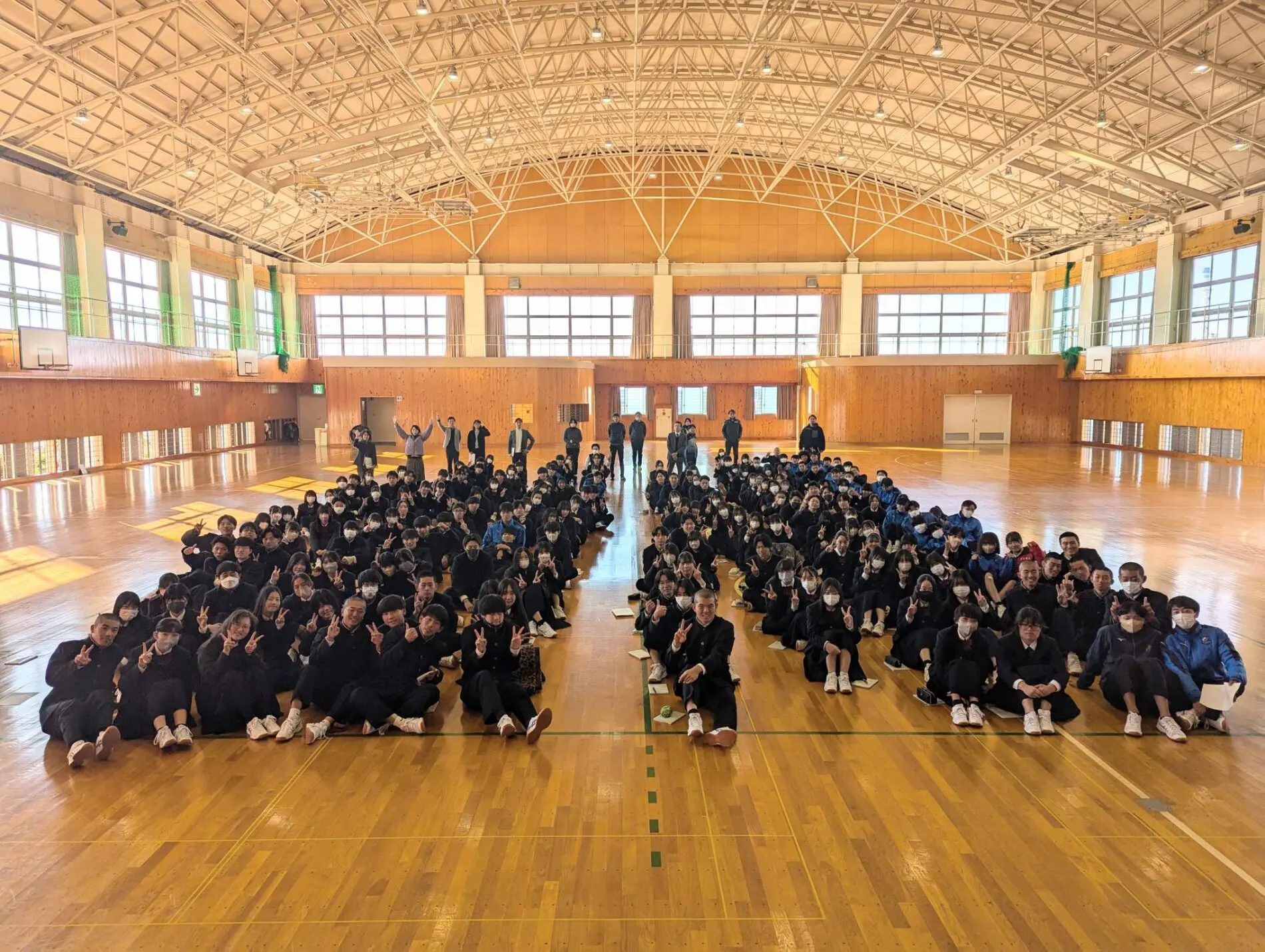 2年生学年集会 - 富士市立高等学校