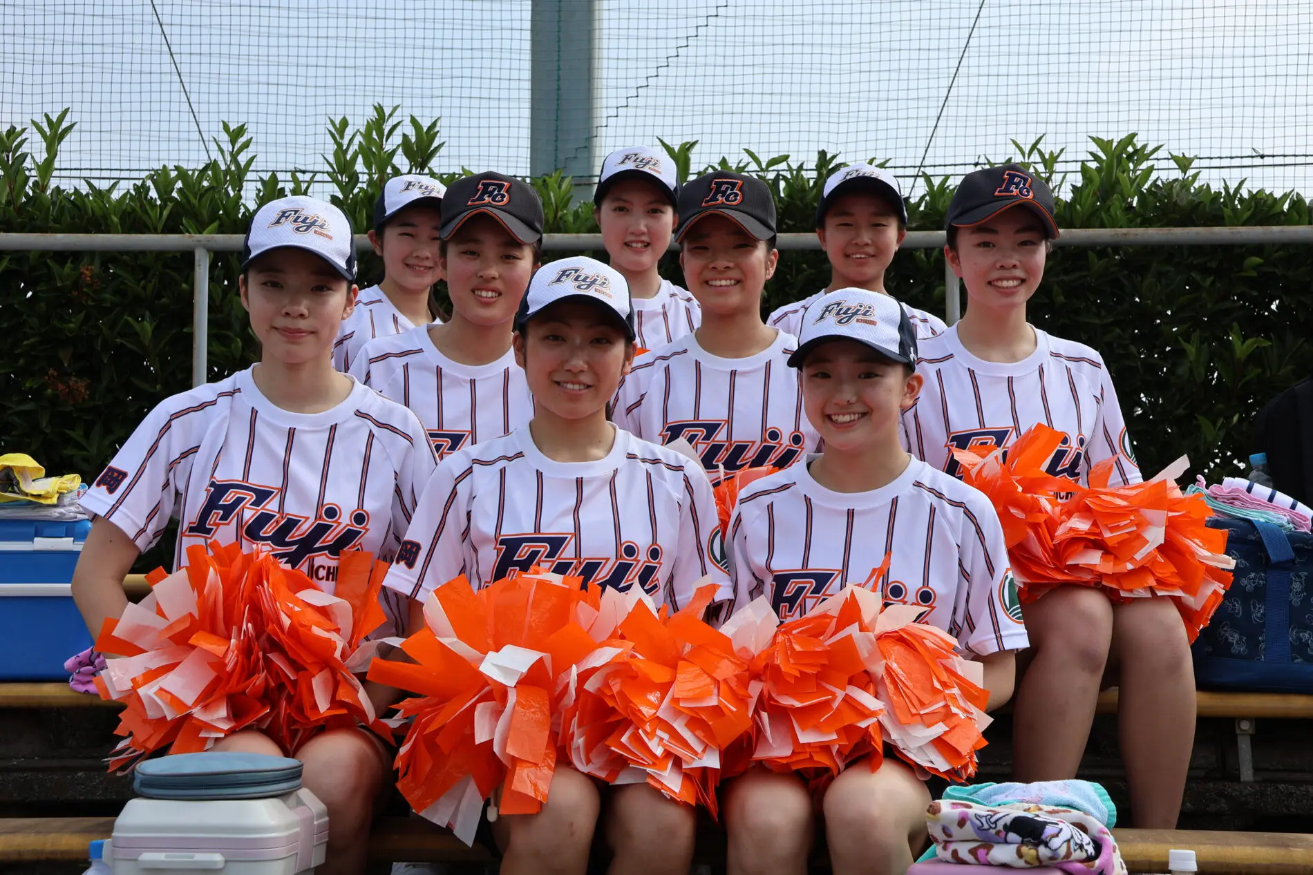 野球応援【チアリーダー部】 - 富士市立高等学校