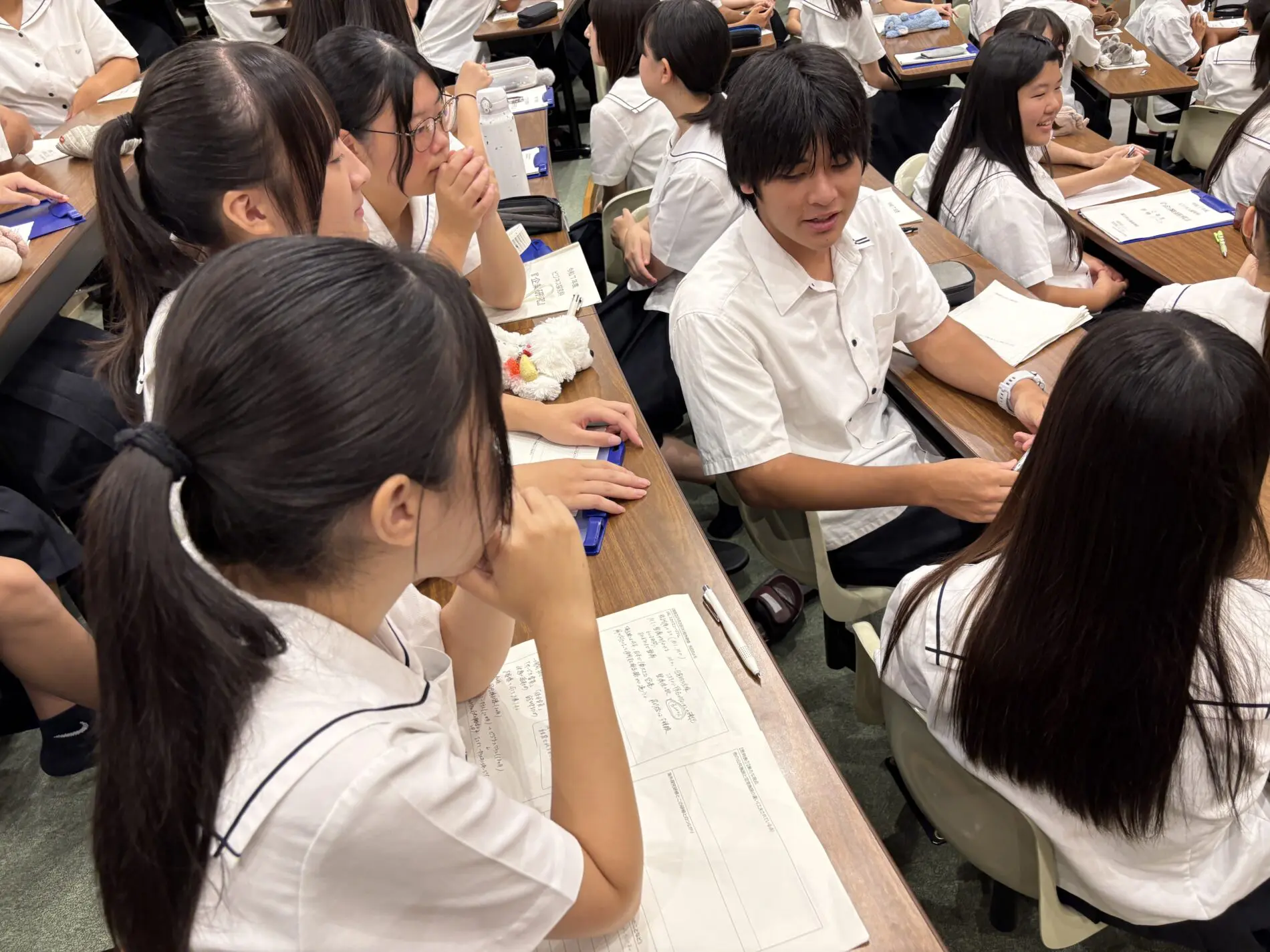 2年ビジネス探究科 集中研修② - 富士市立高等学校