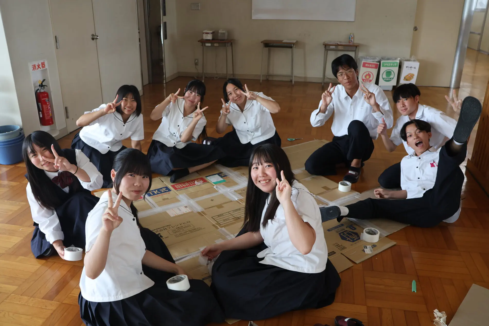 LHR】文化祭準備 - 富士市立高等学校